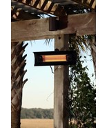 Wall Ceiling Infrared Electric Patio Indoor Outdoor Heater Black Steel 1... - $3,040.90 MXN