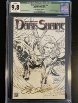 Dark Shrine Preview Alamo Comic Con Shelby Robertson Signed CGC 9.8 Gree... - £114.04 GBP