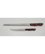 MAXAM Steel Serrated Meat Carving Knife 10&quot; Blade / Slicing Knife 6&quot; Blade - €10,82 EUR
