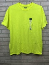 Gilden, Men&#39;s Short Sleeve All In - Performance t-shirt Bright Lime XLTall - £10.48 GBP