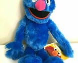 Large 16&#39;&#39; Sesame Street Grover Plush Toy. Blue Super Soft Toy. New. - £13.97 GBP