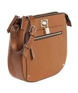 Hilary Radley Maya Crossbody Purse Cognac Brown - £24.68 GBP