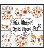 Mix Shape Digital Clipart Vol. 33 - $7.02 CAD