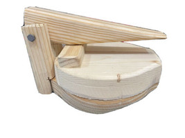 Wood Tortilla Press For Handmade Tortillas Pastry Dough &amp; More From Mexico NWOT - £35.20 GBP