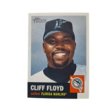 2002 Topps Heritage Cliff Floyd #34 Florida Marlins MLB Baseball Card - $2.22