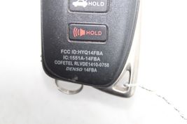 16-20 LEXUS IS300 4 BUTTON REMOTE KEY FOB HYQ14FBA E4815 image 11