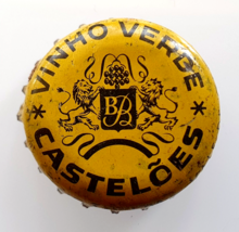 CORK BOTTLE CAP ✱ Castelões Vintage Whine Chapa Kronkorken Portugal 60´s... - £13.23 GBP