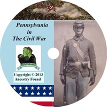 Pennsylvania Civil War Books History &amp; Genealogy - 88 Books on USB Flash Drive - £8.69 GBP