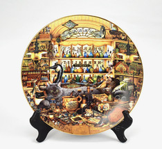 Purr-fect Places Charles Wysocki Elmer and Loretta Kitty Cat Bradford Plate - £31.07 GBP