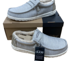 Hey Dude Wally | Men&#39;s Shoes | Faux Fur lined | Baja Beachcomber | Size 14 - £47.54 GBP