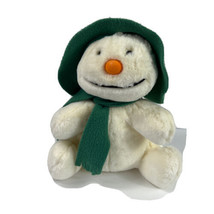 Eden The Snowman Plush Stuffed Animal Raymond Briggs Story Vtg No Buttons Toy - £39.56 GBP