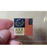 Vintage Aminco 2004 Athens Olympics Team USA Flag Pin Metal Rare - $5.58