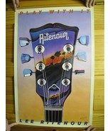 Lee Ritenour Poster Guitar Skyline Play With It Fourplay - $180.64