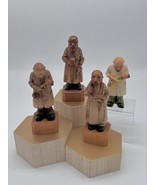 ANRI C 1958 ToriArt Italy Wood Doctors ENT, Pediatrician, General Practi... - $37.18