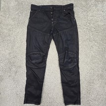 G Star Raw Jeans Mens 31x32 (Fits 31x29) Black 5620 3D Slim Double Knee Moto - $42.52