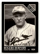 1991 Conlon Collection TSN #251 Rogers Hornsby    St. Louis Cardinals B ID:53005 - £1.37 GBP