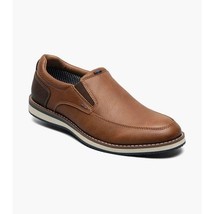 Nunn Bush Hyde II Moc Toe Slip On Shoes Comfortable Cognac 81360-221 image 6