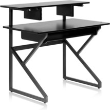 Gator Frameworks Content Creator Series Studio Desk Workstation With Sliding - £348.30 GBP