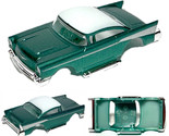 2023 HO Scale AFX’tras 1957 Lowered Custom ’57 Chevy Bel Air Slot Car BO... - $16.99