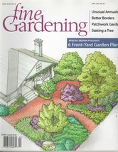 Tauntons Fine Gardening April 2002 Issue 84 - 6 Front Yard Garden Plans - £3.29 GBP
