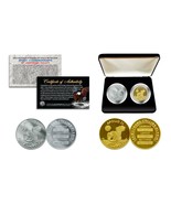 Apollo 11 50th Man in Space Robbins commemorative Medals 2-Piece Coin Se... - $23.33