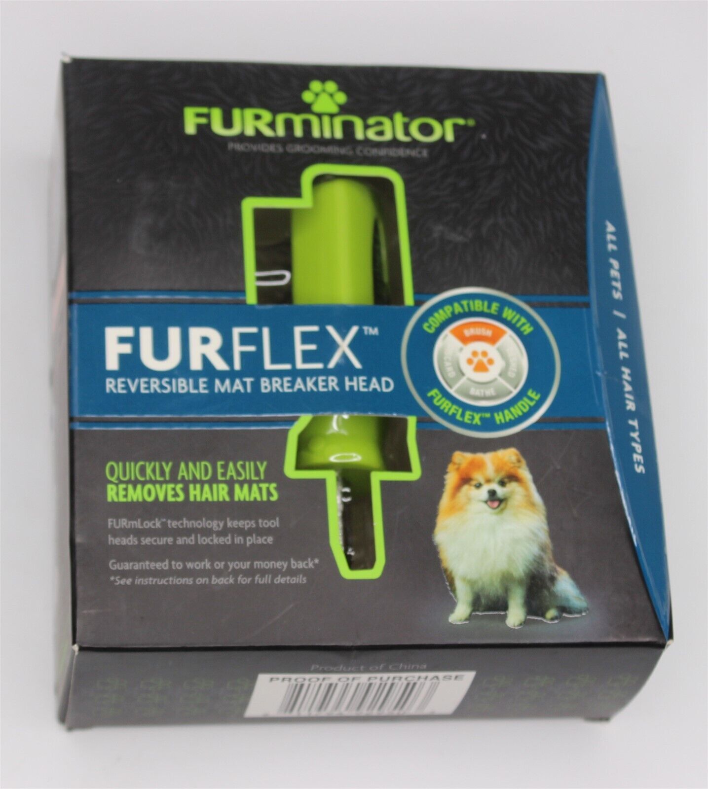 Primary image for FURminator - Fur Flex Reversible Mat Breaker Head - All Pets - All Hair Types
