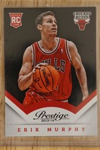 2013-14 Prestige Basketball Card #200 Erik Murphy Rookie RC Chicago Bulls - £3.86 GBP