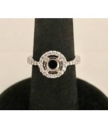 Solitaire Diamond Engagement Ring 14K Gold Designer Mounting Setting Sem... - $1,150.92 CAD
