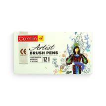 Camlin Artist Brush Pen Set - Pack of 12 (White) - £10.04 GBP