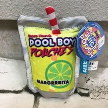 Bark Box Small Boozehound Juice Pooch Plush Dog Toy Pool Boy Pouches Mar... - $9.89