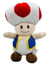 Red Toad All Star Plush Super Mario Bros Mario Kart Little Buddy 13 inch - £14.64 GBP