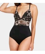 AUDEN ~ Size Extra Small (XS) ~ BLACK ~ V-Neck ~ Babydoll ~ Bodysuit - $356.00 MXN