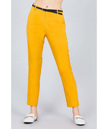 Classic Woven Pants W/belt - $15.00