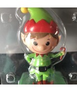 Saolar Power Bobble Head Dancer Elf REd Green Boots - £6.31 GBP