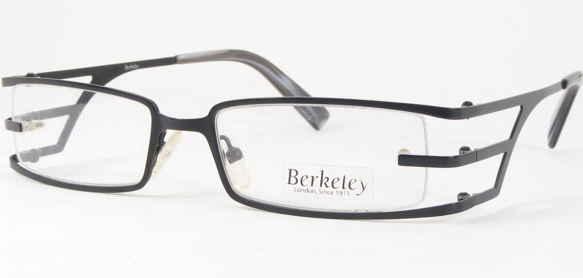 Lunettes Vintage Berkeley B1010 Noires Uniques Rares Monture 53-18-135mm - $96.36