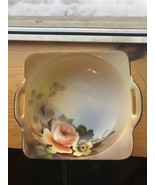 Vintage Noritake Hand Painted Pierced Handle Small Bowl Made In Japan. - $5.81 CAD