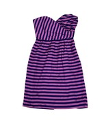Anthropologie Corey Lynn Calter Dress Womens 4 Strapless Purple Blue Str... - £19.66 GBP