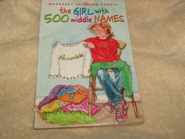 The Girl With 500 Middle Names Margaret Peterson 2001 Paperback - £1.55 GBP