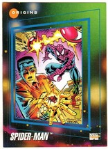 1992 Marvel Impel Origins Spider-Man Trading Card #162 EUC Sleeved CCG TCG - £1.47 GBP