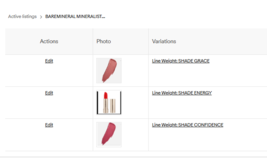 BAREMINERALS MINERALIST SMOOTHING LIPSTICK .12OZ PICK COLOR - $19.97