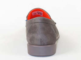 Men's TAYNO Shoes Soft Micro Suede Slip-on Loafer THE CAPRIO S Gray image 5