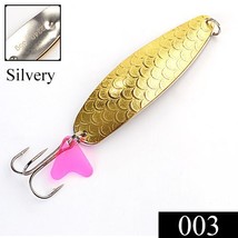 FTK 1PC  Spinner Fishing Lure Hard Baits Spoon 8 Colors 25G/30G/35G 8CM-9.5CM Wi - £39.77 GBP