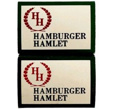 Hamburger Hamlet Restaurant Closed Vintage Box Matches Harry Lewis Lot Of 2 E11 - £23.42 GBP