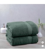 Welspun Purely Indulgent Towel Set Green 2-Piece Egyptian Cotton 640 GSM - $54.99+