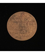 Vintage 30s Palmolive &quot;Buy One Get One Free&quot; cake - Brass Token - $224.64 MXN