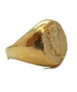 14k Solid Yellow Gold Julius Caesar Unisex Ring!! - £1,376.90 GBP