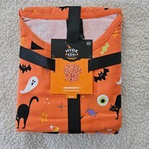 Hyde and Eek! Womens Halloween 2pc family sleep set orange and black size 4X - £13.02 GBP