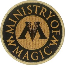 Harry Potter Ministry Of Magic Patch Black - $12.98