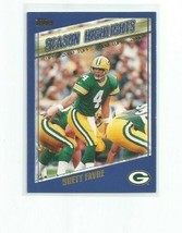 Brett Favre (Green Bay Packers) 2000 Topps Season Highlights Card #324 - £3.99 GBP