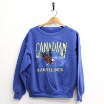 Vintage Canadian Marshlands Eagle Sweatshirt Large - £51.70 GBP